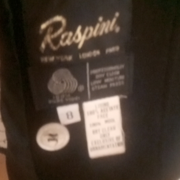 RASPINI WOOL BLAZER sz. 8 - Picture 6 of 7
